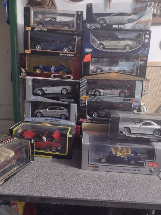 Колекционерски метални колички 1:18