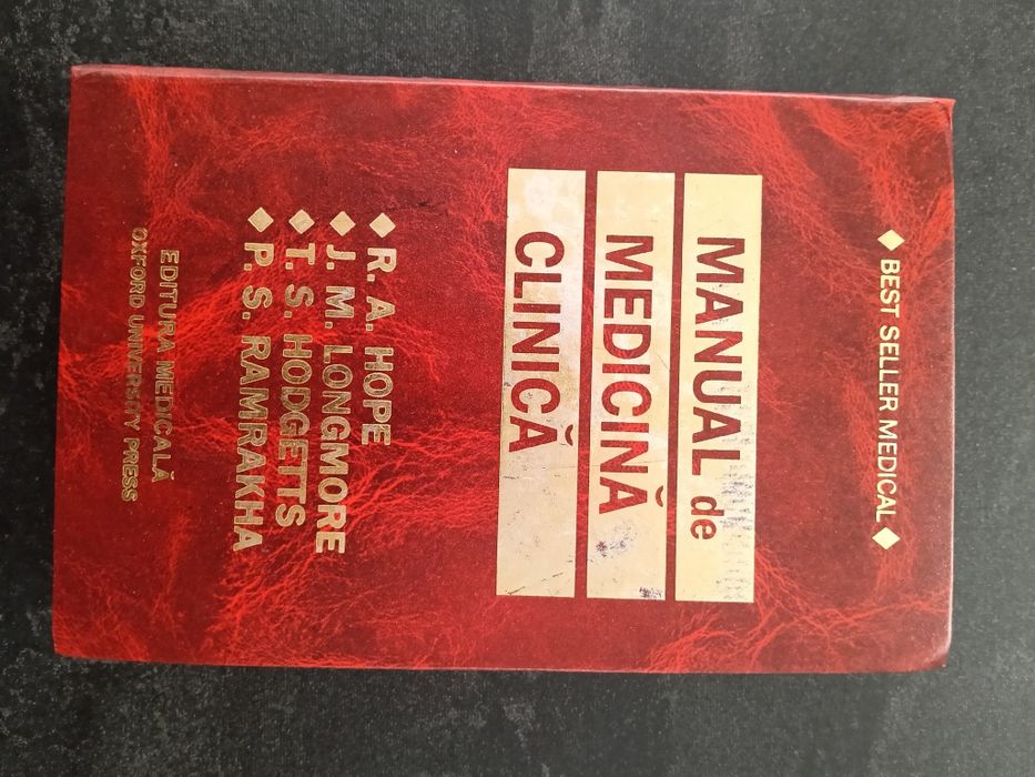 Manual de Medicină Clinică - R.A. Hope, J.M. Longmore (Oxford, Ed. Medicală)