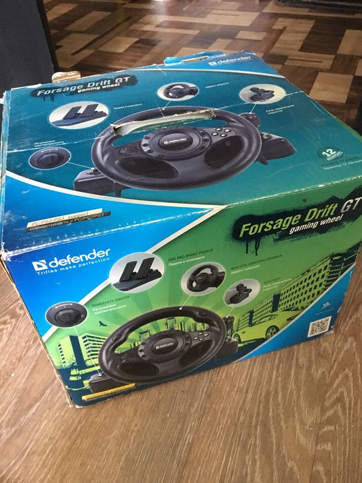 Руль игровой defender