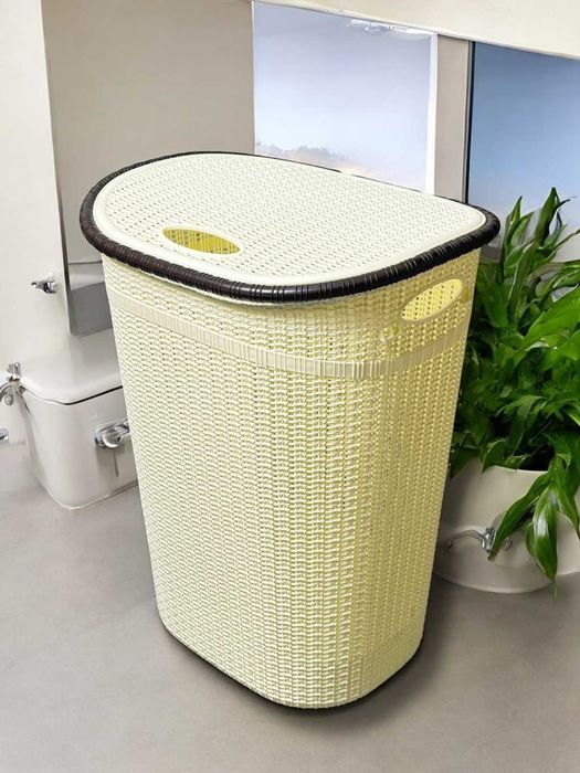 Корзина для белья — набор 30 л / 45 л / 55 л + 3 урны