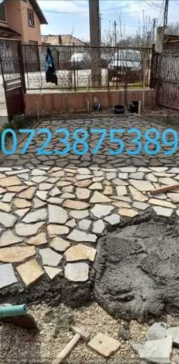 Pavaj Durabil din Piatră Naturală de Munte la Cheie