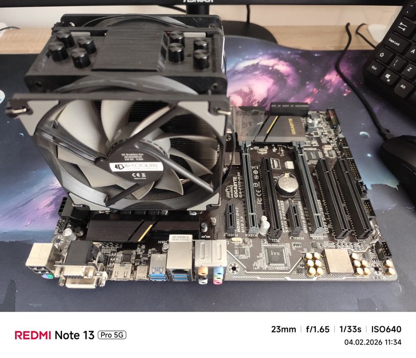 Gigabyte Z170-D3H + Cooler