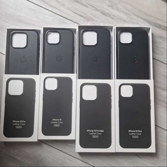 Husa de piele MagSafe iPhone 15, 15 Pro , 15 Pro Max , 15 Plus