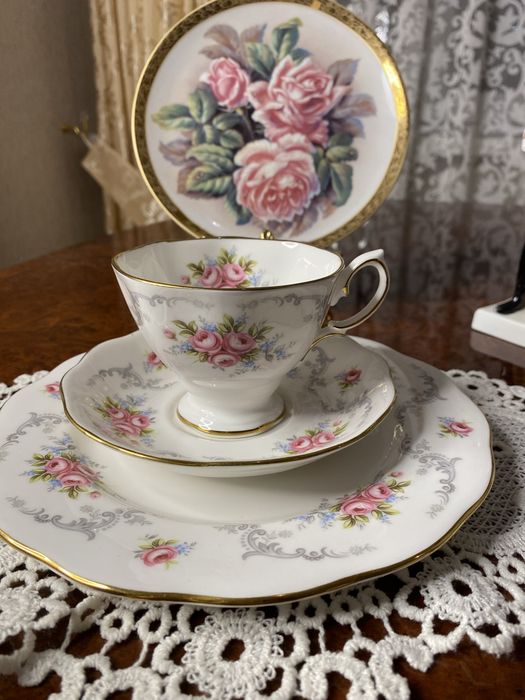 Чайные трио Германия  винтаж