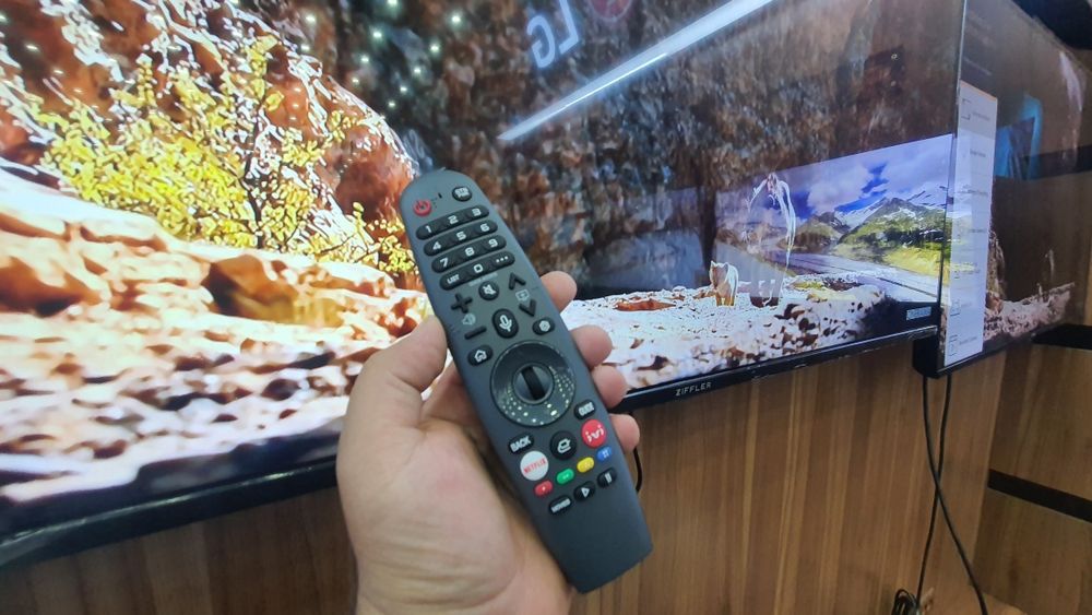 Телевизор ZIFFLER 55W600U WebOs  New 2022 model Новинка