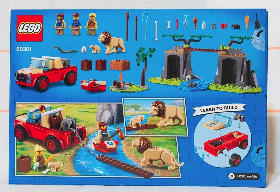 LEGO City 60301 - Salvarea animalelor salbatice [Sigilat]