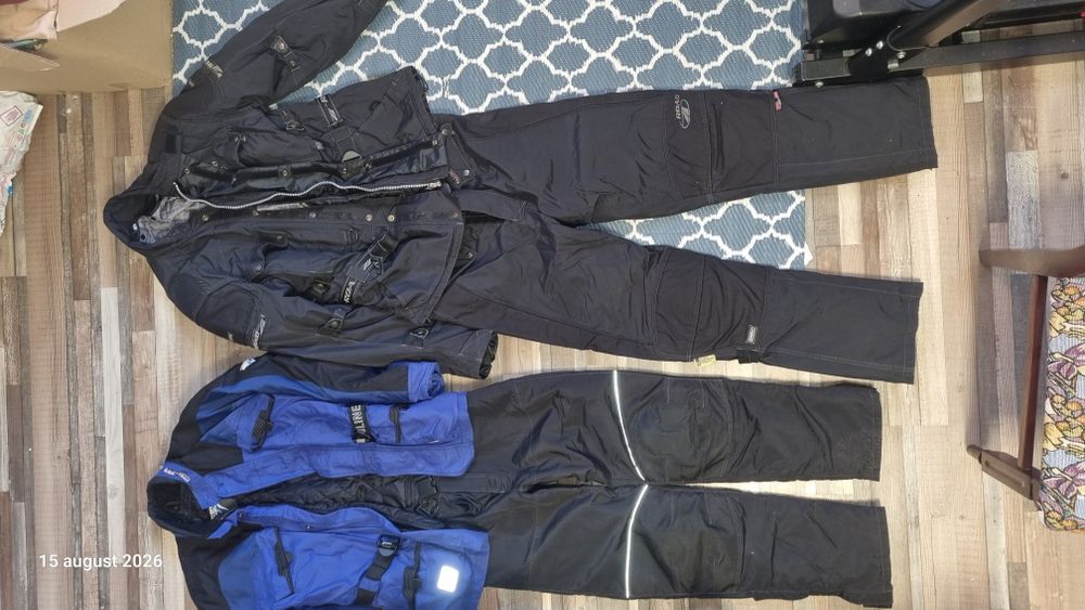 Costume moto, pantaloni, geci