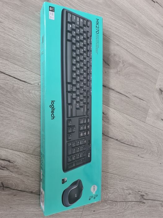 Set nou tastatura-+mouse wireless Logitech