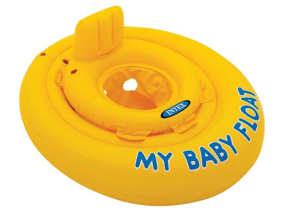 Надуваем пояс за бебета My Baby Float INTEX 56585