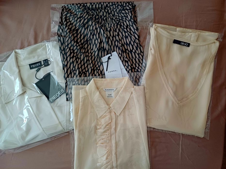 Селектирани дамски блузи на известни марки, Stefanel, Club Monaco, Liu•Jo  Comm