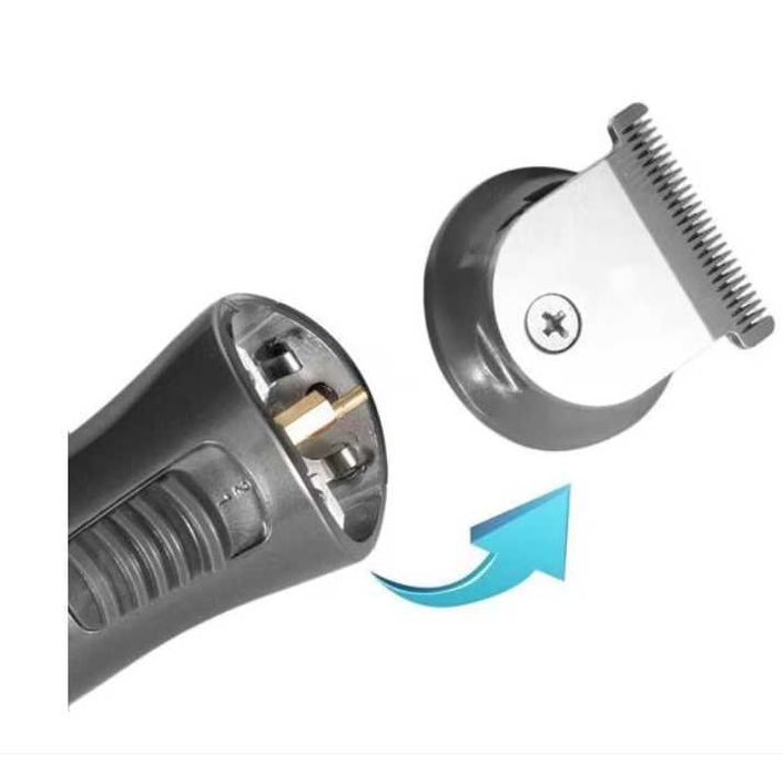 Комплект Безжична Машинка за подстригване Kemei  + 7в1