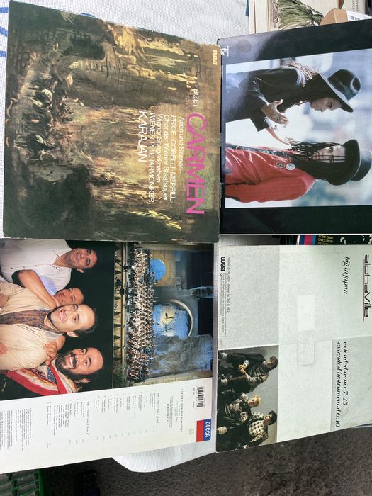 Vinil de colectie Pavarotti+3buc
