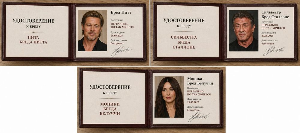 Удостоверение и допуски
