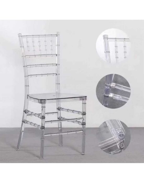 Кетъринг стол прозрачен