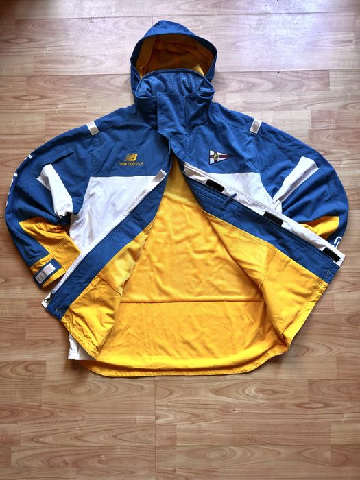 Yachting rain jacket jacheta hooded New Balance Olympic games '04