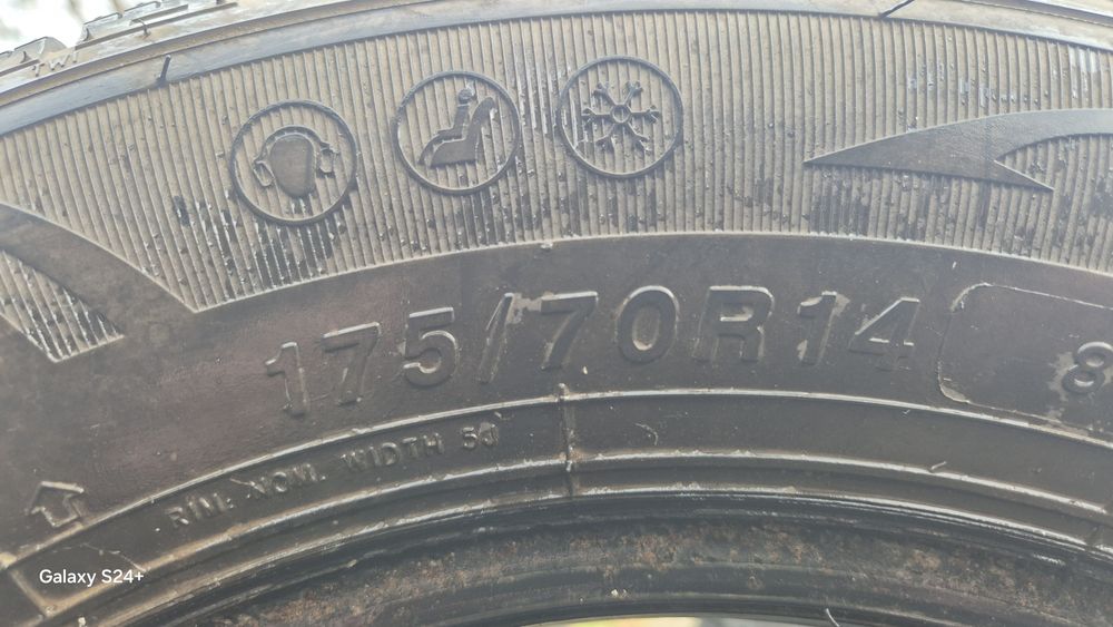 cauciucuri 175 70 14 de iarnă ,m+s