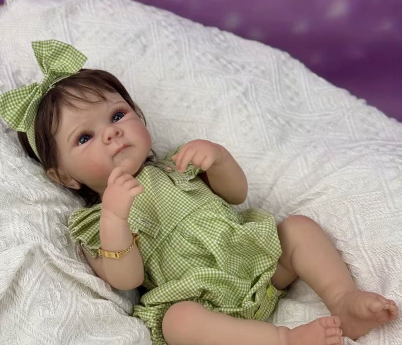 Bebelus papusa Reborn moale corp silicon NOUA