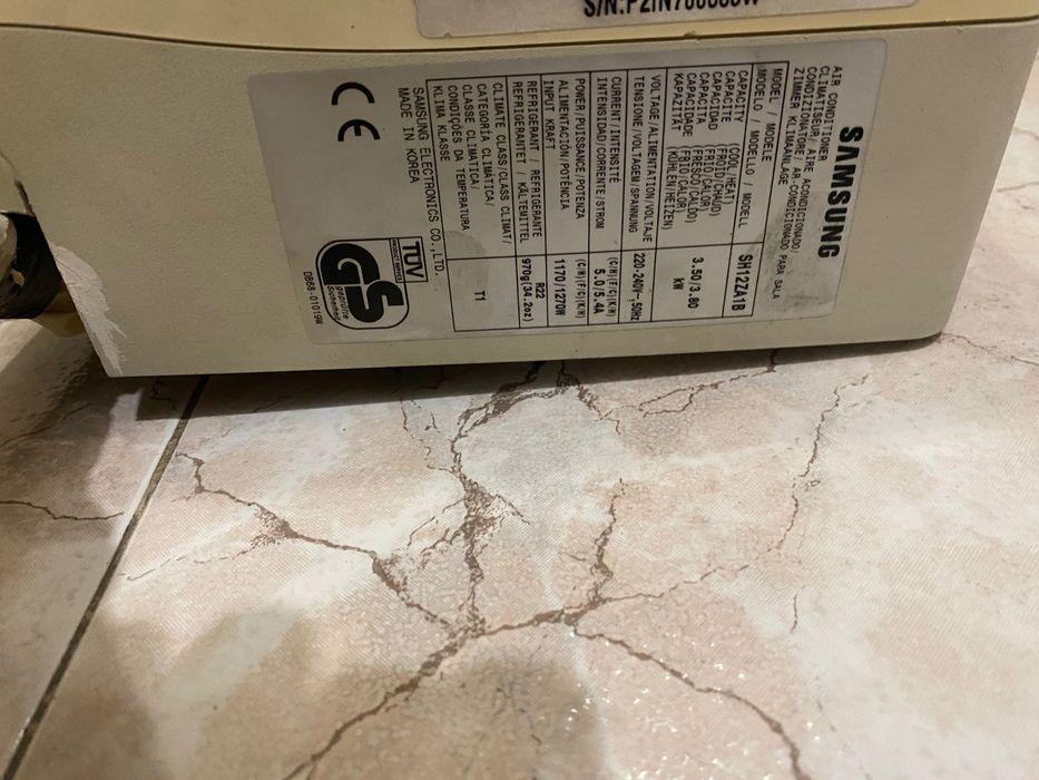 Продавам климатик Самсунг модел SH12ZA1B ,Дванайска