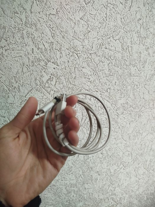 USB-type-c кабель оригинал от Редми 33w, кабель type-c 60w, адаптер