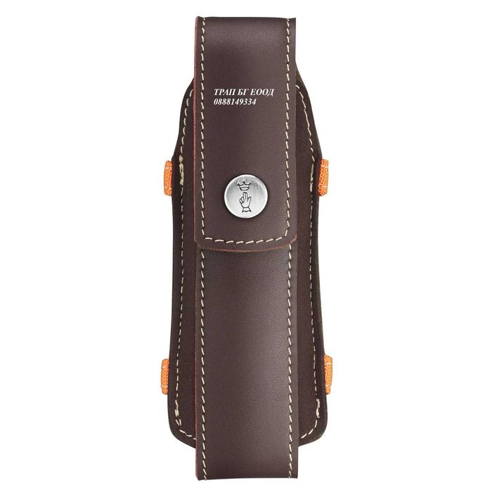 Opinel No.08 нож за Гъби с дръжка  от ДЪБ кожена кания и подаръчна кутия