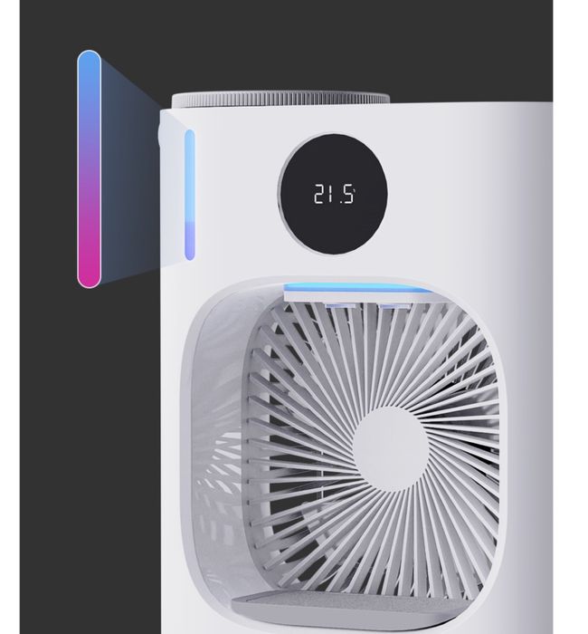 Умный вентилятор настольный  Cooling Fan таймером CL08