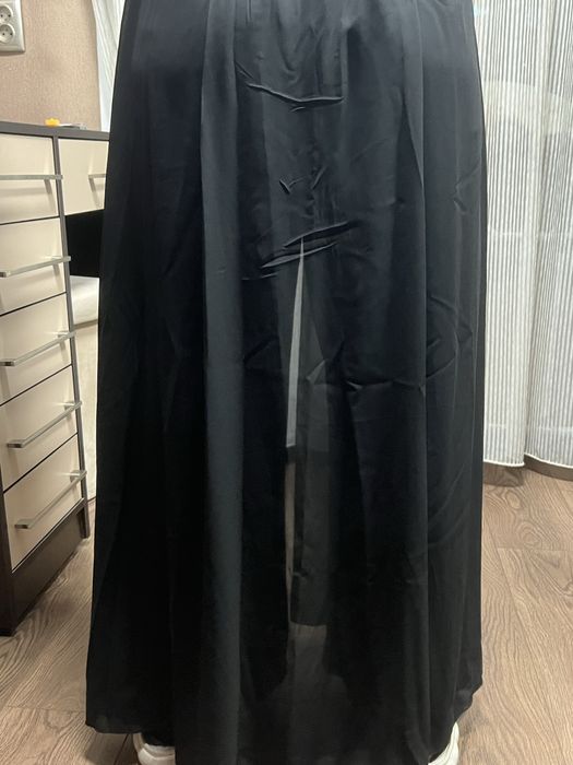 Брюки-юбка (кюлоты с эффектом юбки)