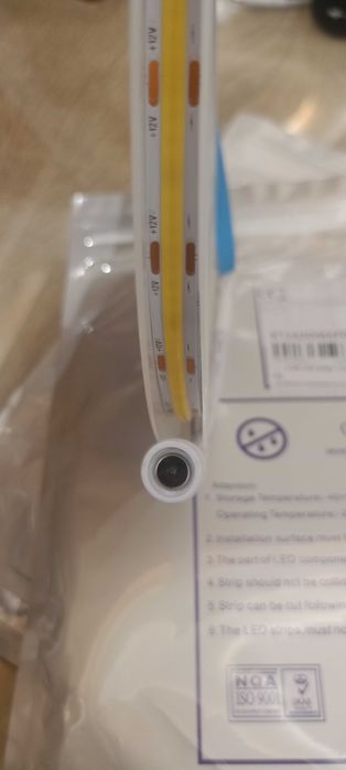 COB LED Strip  Лента 12V 4500K