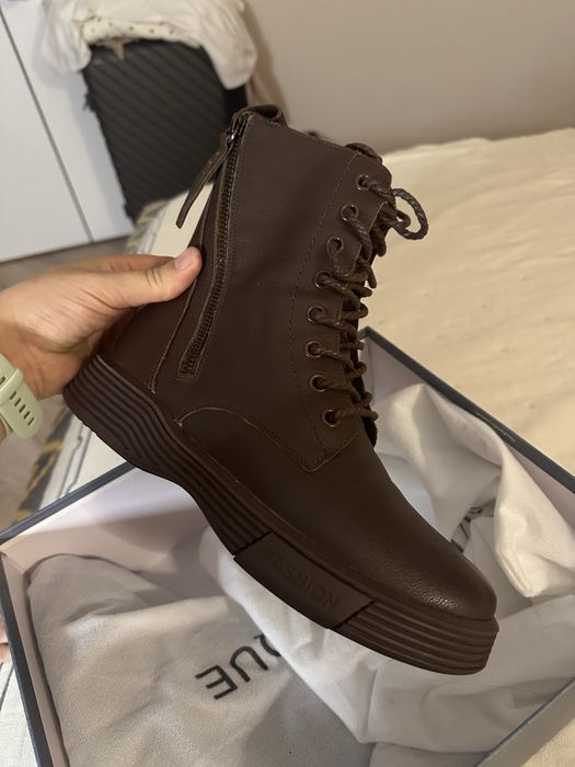 Обувь ботинки кожа