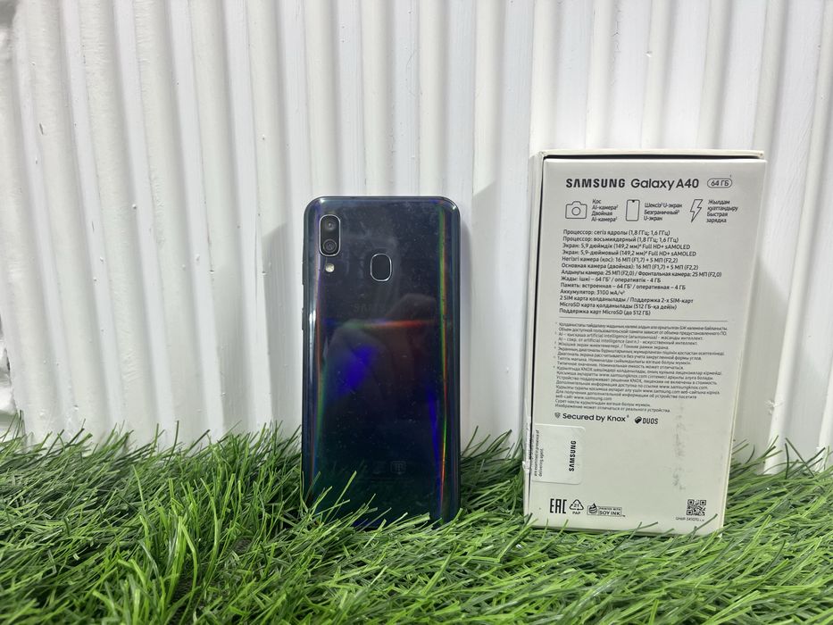 телефон Samsung A40 64 gb
