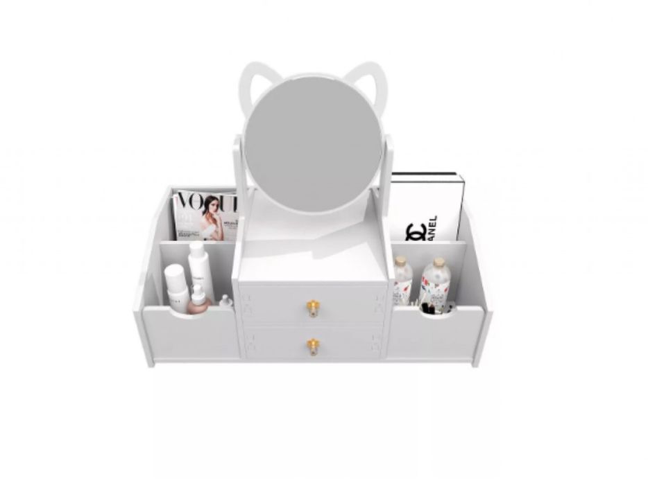 Козметичен органайзер,Cat Mirror