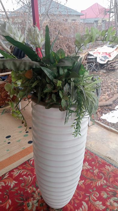 Цветы  искустве.