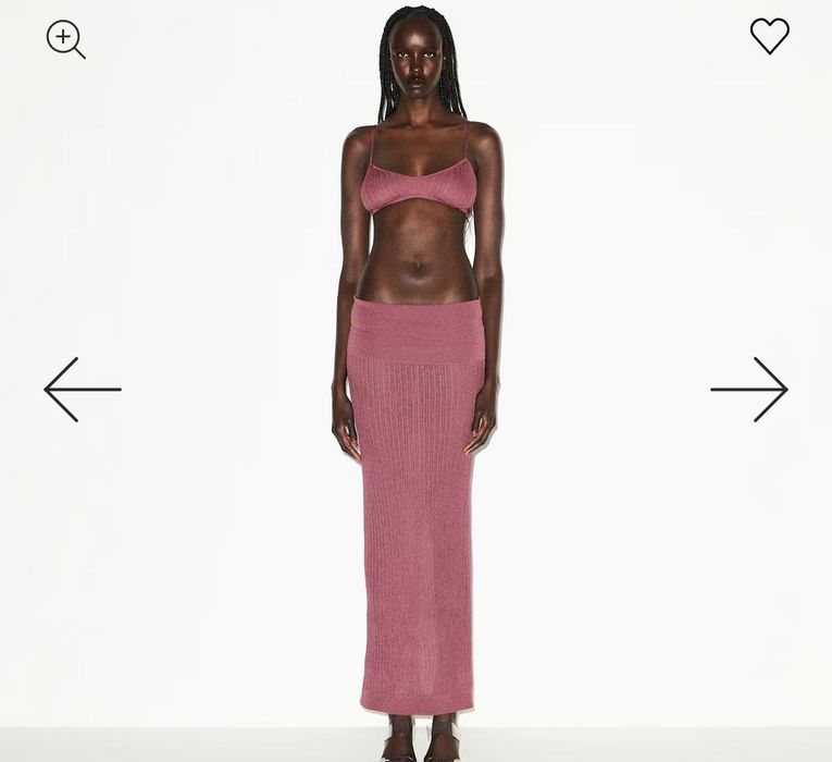 Сет от пола и топ skims