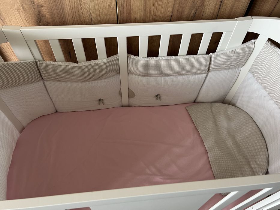 Erbesi дървено легло  масив