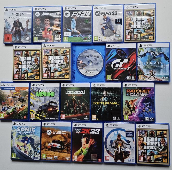 PlayStation 5, PS 5 cu disk + maneta | Fgames