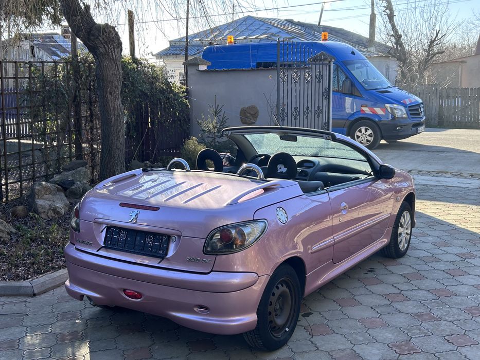 Peugeot 206cc roz
