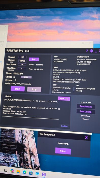64GB RAM DDR 5600 SODIMM memorii ram laptop