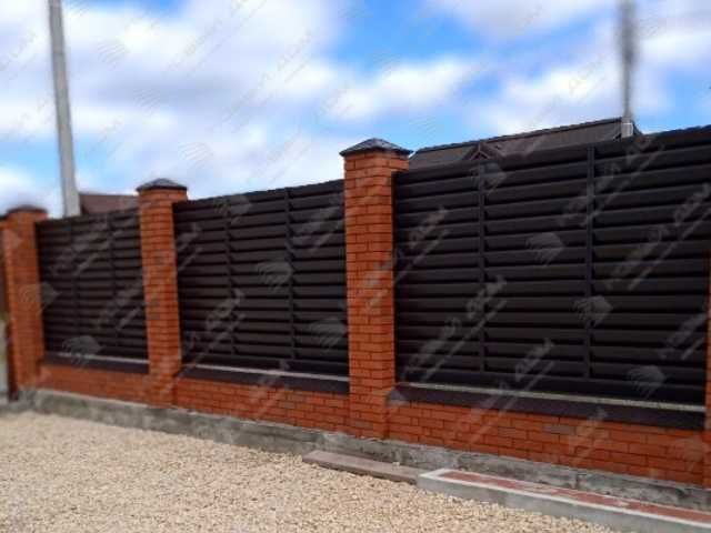 Забор жалюзи еврозабор