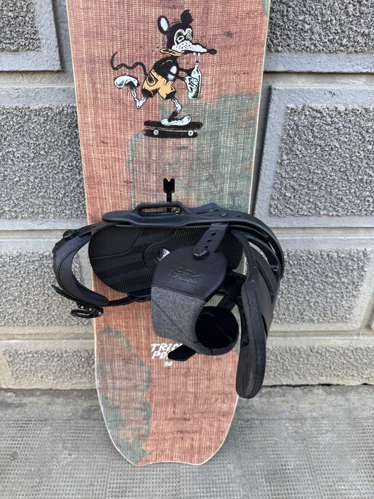 placa snowboard burton trick ponny L150cm