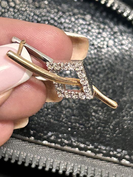 Кольцо и серьги золото 585