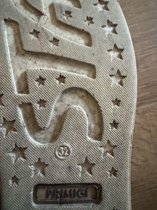 Sneakers copii fetițe, Primigi, piele naturală