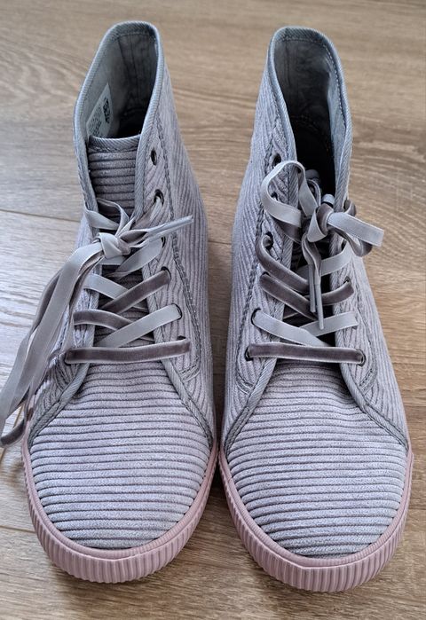 Нови детски сиви маратонки Tom's р-р 36