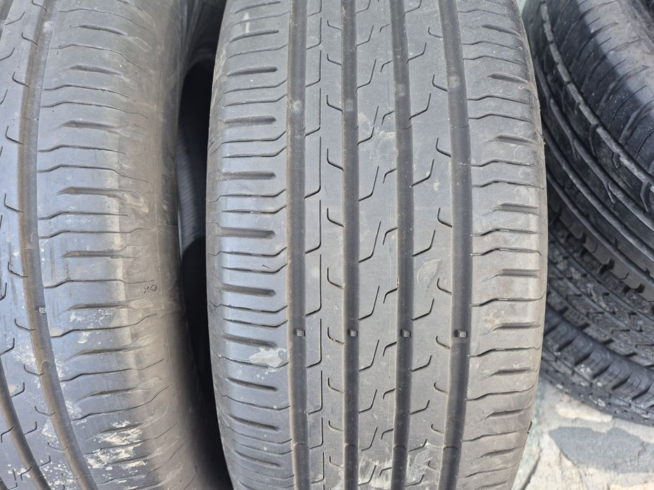 4бр летни гуми Континентал контакт 6/ 225-60-17/2020г/ 6.4мм грайфер/