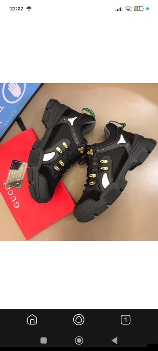 Кроссовки Gucci Fleshtrek оригинал состояние отличное