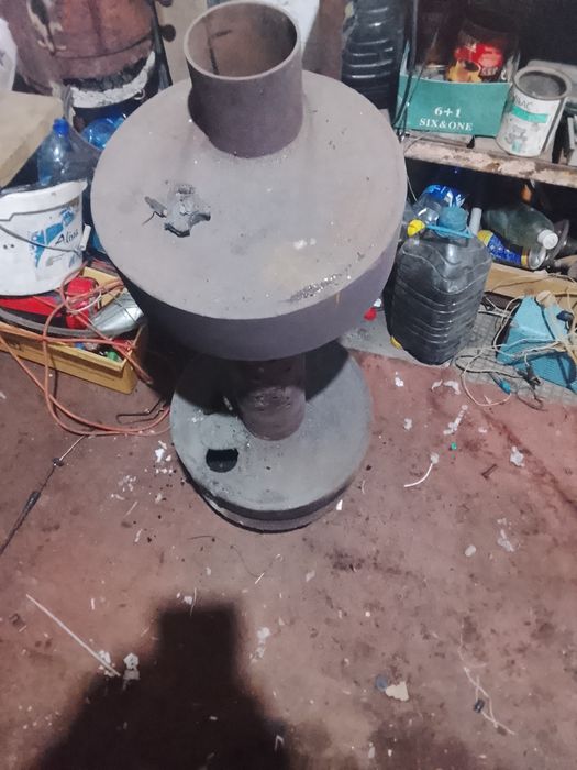 Печь на отработке