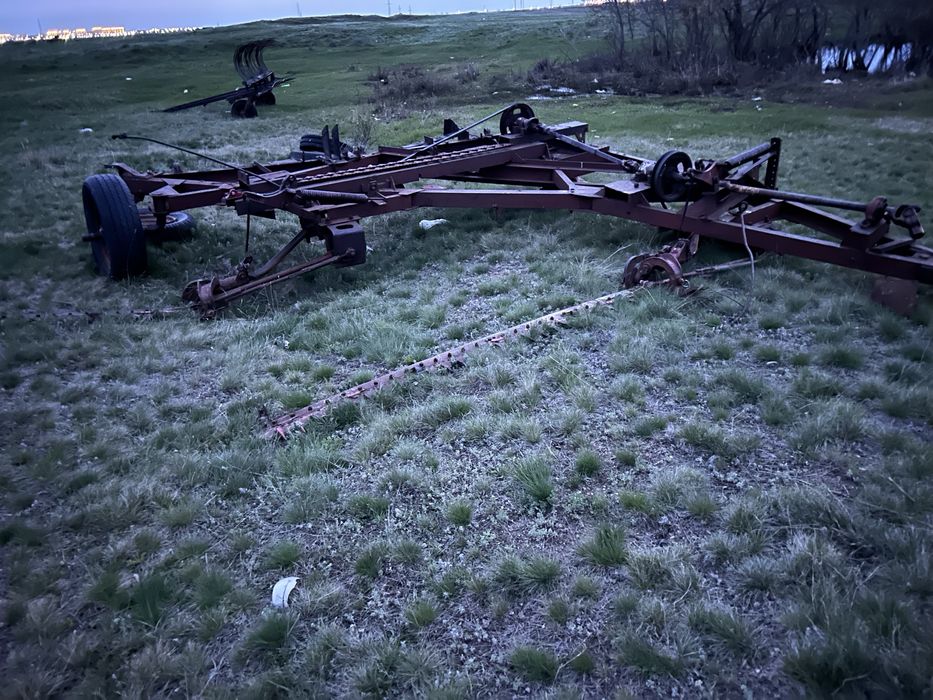 Сенокосилка и грабли