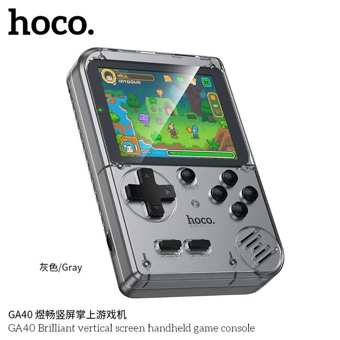 Hoco GA40 — Портативная ретро консоль 400 игр, цветной экран