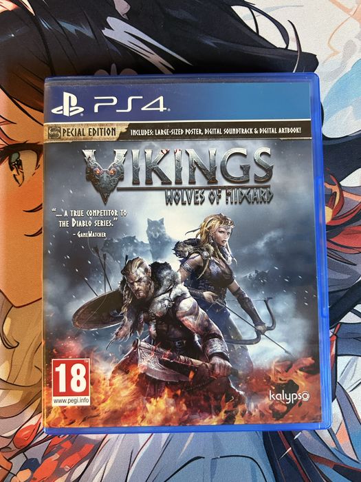Joc PS4: Vikings Wolves of Midgard - Special Edition (impecabil, contine si posterul original)