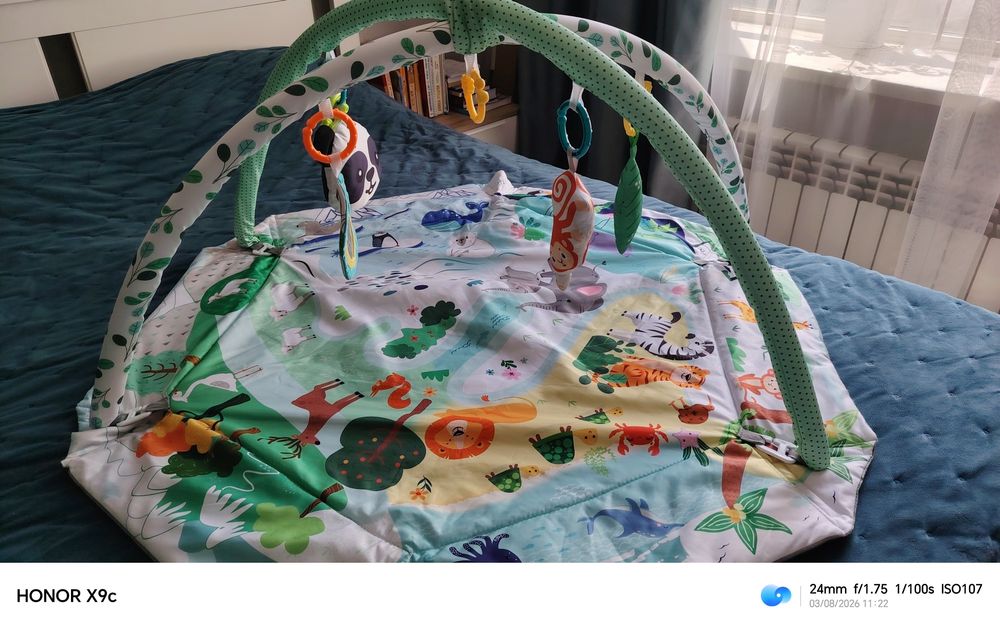 Детский развивающий коврик манеж