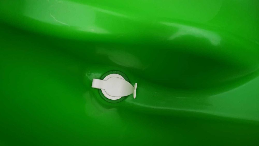 Cadita anatomica copii cu senzor de temperatura Tega baby verde