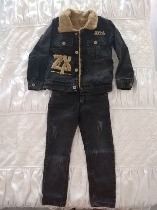 Дънков комплект за момченце